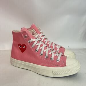 Converse Chuck 70 High x Comme des Garcons Play “Bright Pink”